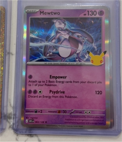 2023 Pokémon 063 Mewtwo — front