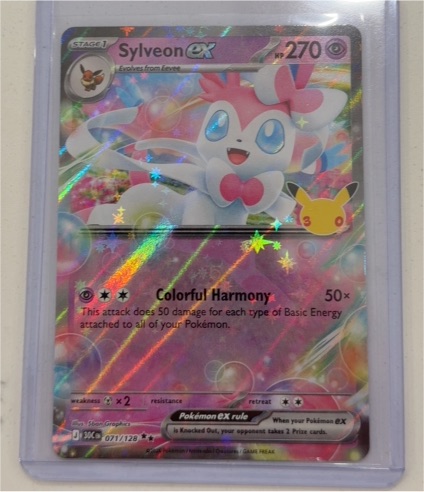 2026 Pokémon 30th Anniversary #071 Sylveon ex — front