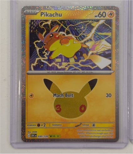2023 Pokémon 30th Celebration #030 Pikachu — front
