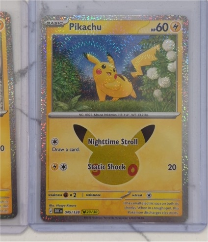 2026 Pokémon 30th Anniversary #045 Pikachu — front