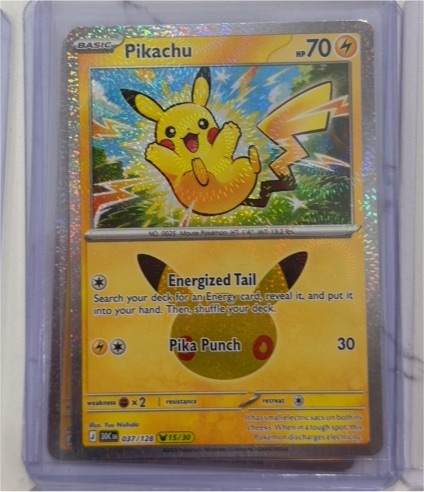 2026 Pokémon 037/128 Pikachu — front