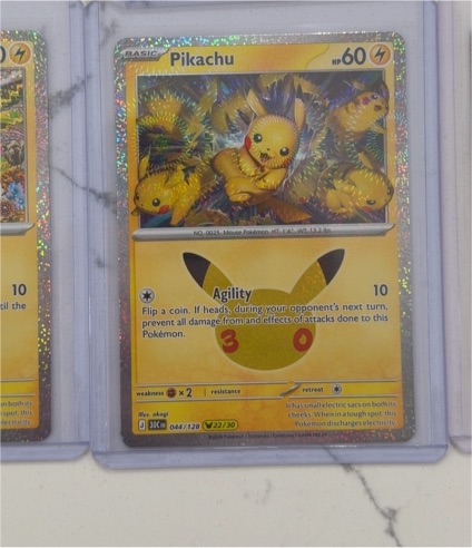 2023 Pokémon 30th Celebration #044 Pikachu — front