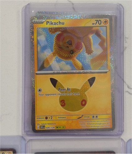 2023 Pokémon TCG Celebrations #4 Pikachu — front