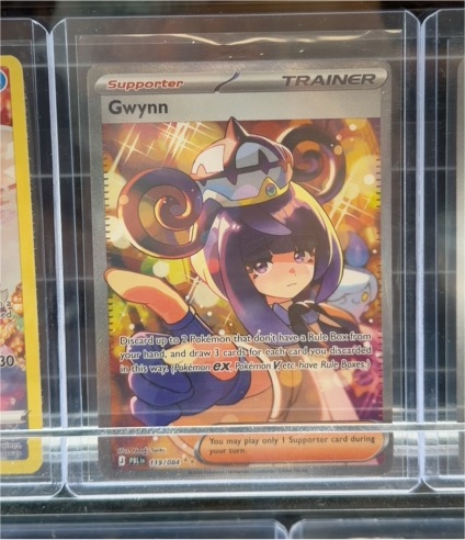 2026 Pokémon TCG Pitch Black #119/084 Gwynn — front