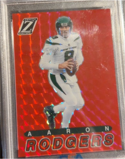 2023 Panini Zenith #1 Aaron Rodgers — front