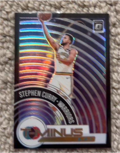 2020-21 Panini Donruss Optic T-Minus 3, 2, 1 #1 Stephen Curry — front