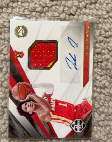 2021 Panini Limited #LRJ-JJO Jalen Johnson — front