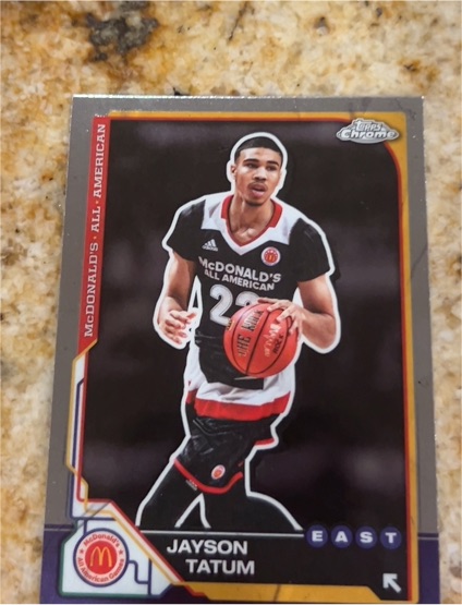 2025 Topps Chrome McDonald's All American #78 Jayson Tatum — front