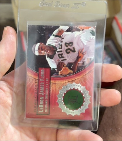 2003-04 Upper Deck Hardcourt #LB6 LeBron James Floor Rookie — front