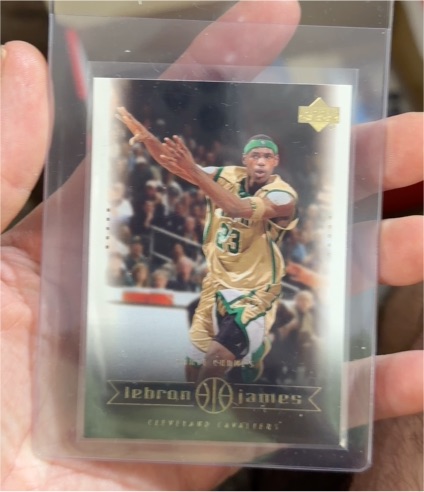 2003 Upper Deck #2 LeBron James — front