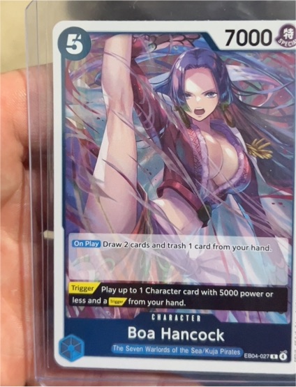 2020 Bandai One Piece TCG EB04-027 Boa Hancock — front