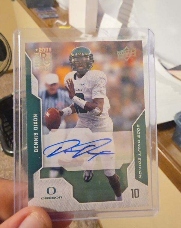 2008 Upper Deck Draft Edition #10 Dennis Dixon — front