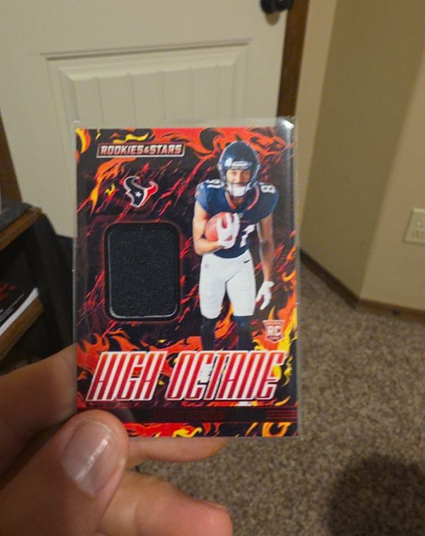 2025 Panini Rookies & Stars High Octane Memorabilia #HOM-TMN Tetairoa McMillan — front