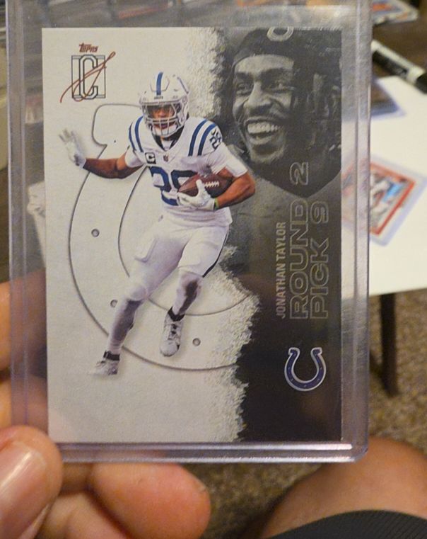 2025 Topps Signature Class #25 Jonathan Taylor — front