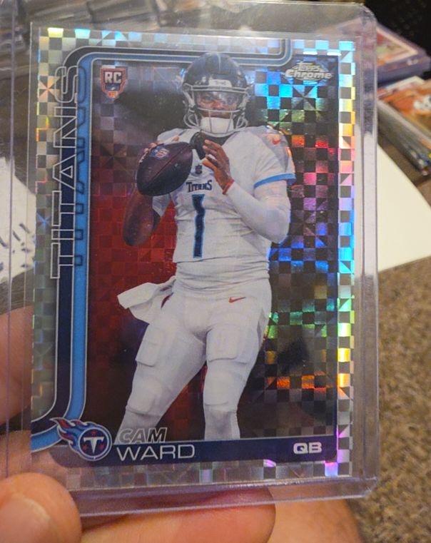 2025 Topps Chrome #314 Cam Ward — front