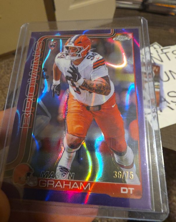 2025 Topps Chrome #302 Mason Graham — front