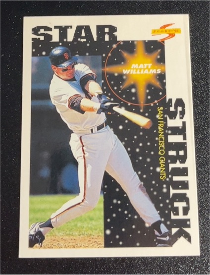 1996 Score #360 Matt Williams — front