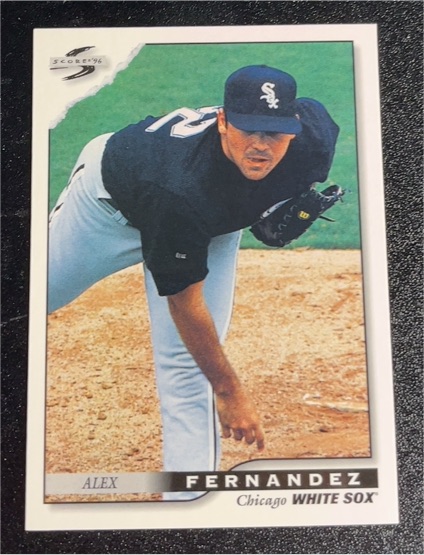 1996 Score #286 Alex Fernandez — front
