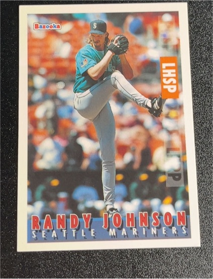 1995 Topps Bazooka #54 Randy Johnson — front
