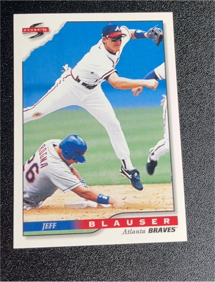 1996 Score #288 Jeff Blauser — front