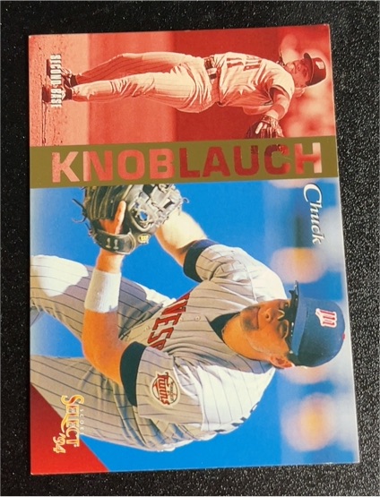 1994 Score Select #29 Chuck Knoblauch — front