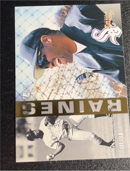 1994 Select #92 Tim Raines Chicago White Sox — front