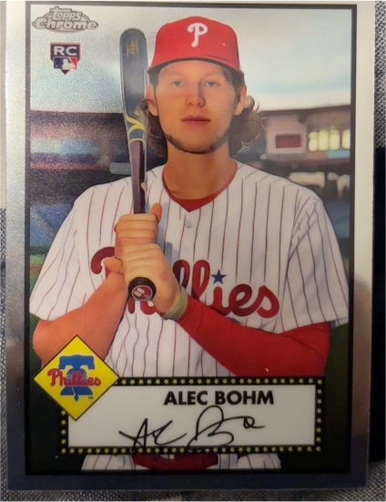 2021 Topps Chrome Platinum Anniversary #1 Alec Bohm — front