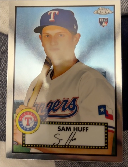 2021 Topps Chrome Platinum Anniversary #5 Sam Huff — front