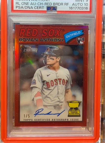 2026 Topps Heritage #86 Roman Anthony — front