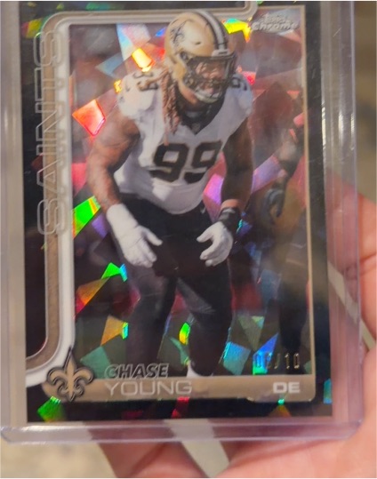 2025 Topps Chrome #220 Chase Young — front