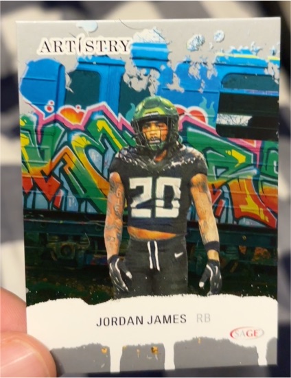 2025 SAGE Artistry #60 Jordan James — front