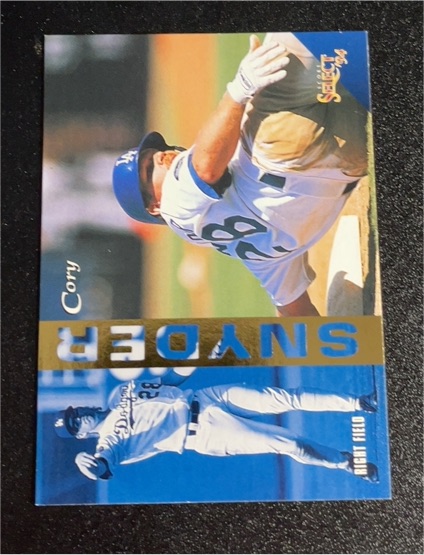 1994 Select #170 Cory Snyder — front