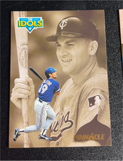 1993 Pinnacle The Idols #481 Paul Molitor / Harmon Killebrew — front