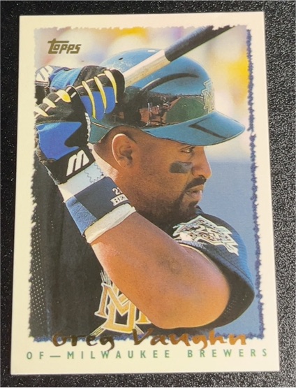 1995 Topps #PP3 Greg Vaughn — front