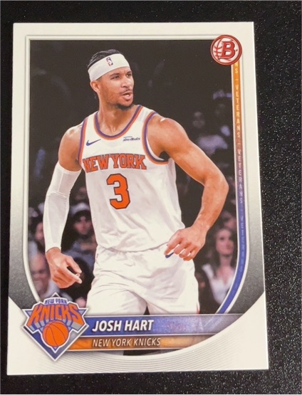 2025-26 Bowman #153 Josh Hart — front