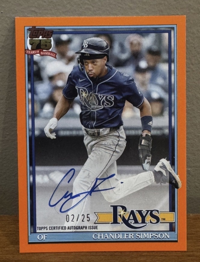 2026 Topps Series 1 #91A-CSI Chandler Simpson — front