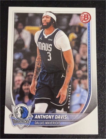 2025-26 Bowman #131 Anthony Davis — front