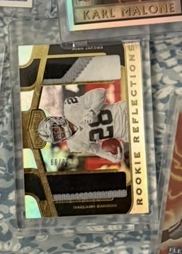 2019 Panini #99 Josh Jacobs Rookie Reflections — front