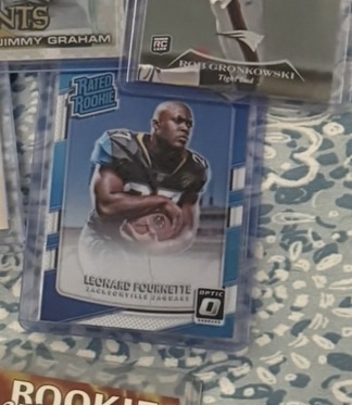 2017 Donruss Optic #RC Leonard Fournette — front
