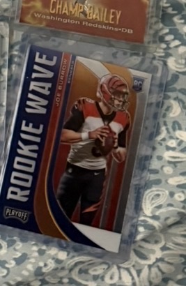 2020 Panini Playoff Rookie Wave #RW-1 Joe Burrow — front