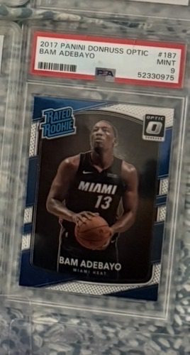 2017 Panini Donruss Optic #187 Bam Adebayo — front
