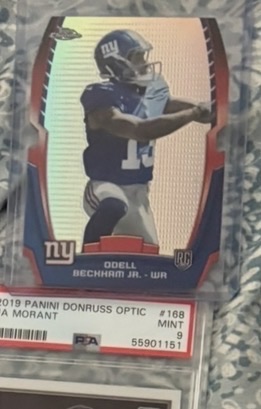 2019 Panini Donruss Optic #168 Odell Beckham Jr. — front