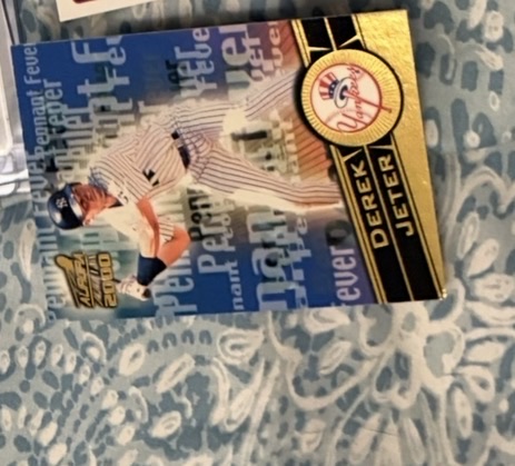 2000 Fleer Derek Jeter New York Yankees — front