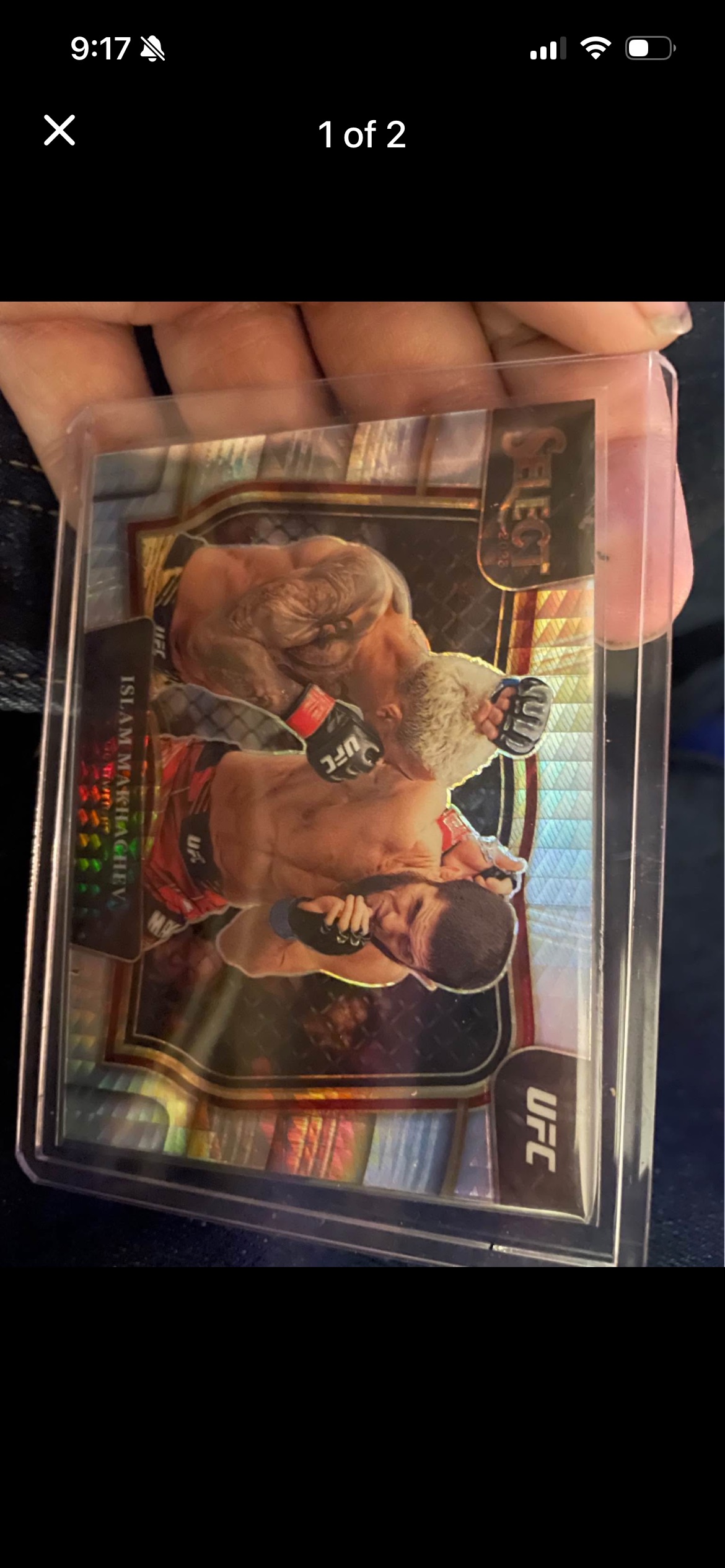 2023 Panini Select UFC Islam Makhachev — front