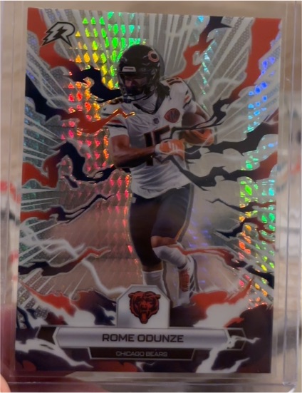 2025 Topps Cosmic Chrome #18 Rome Odunze — front