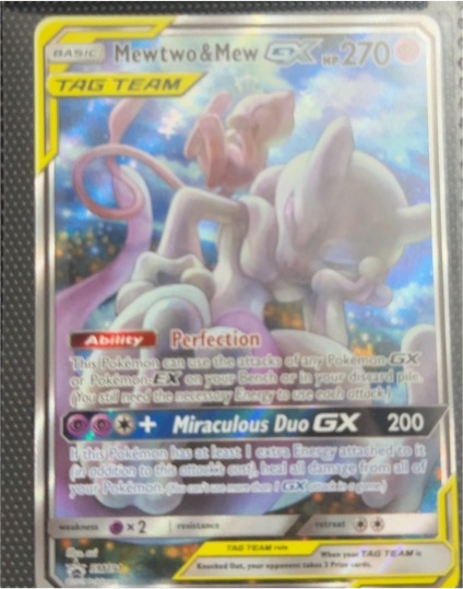 2019 Pokémon Mewtwo & Mew GX SM191 TAG TEAM GX Promo — front