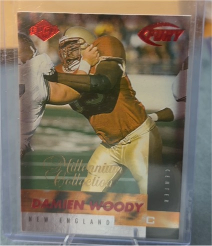 1999 Collector's Edge Fury #199 Damien Woody — front