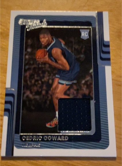 2025-26 Panini Donruss #DT-CCG Cedric Coward — front