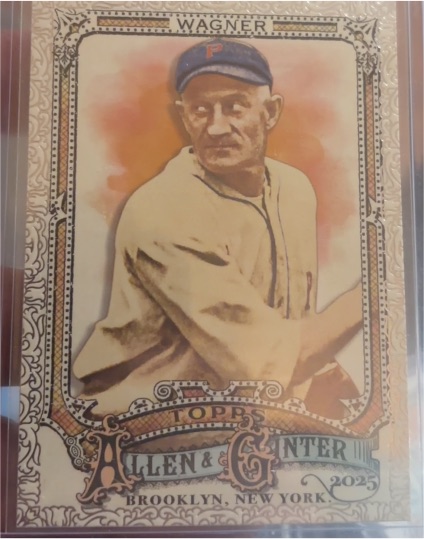 2025 Topps Allen & Ginter #319 Honus Wagner — front