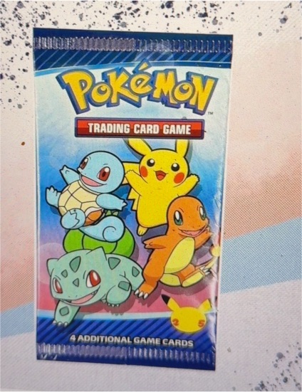 2021 Pokémon Celebrations TCG 25th Anniversary McDonald's Pack — front